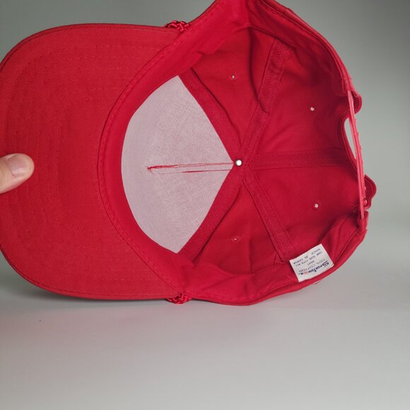 Vintage Red Dillards Making the Grade Snapback Hat - Picture 3 of 8